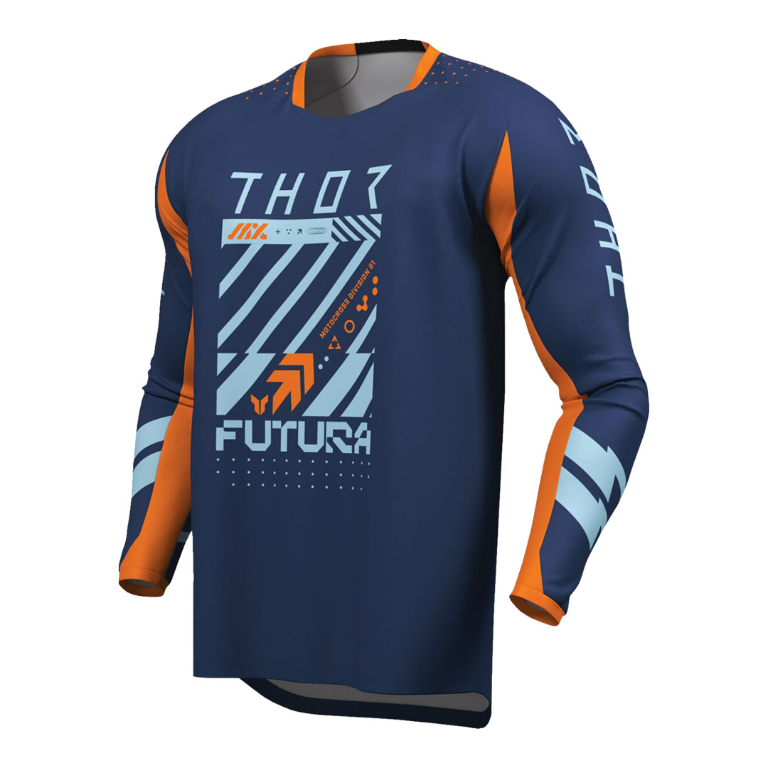 Thor Launchmode Futura motokros majica