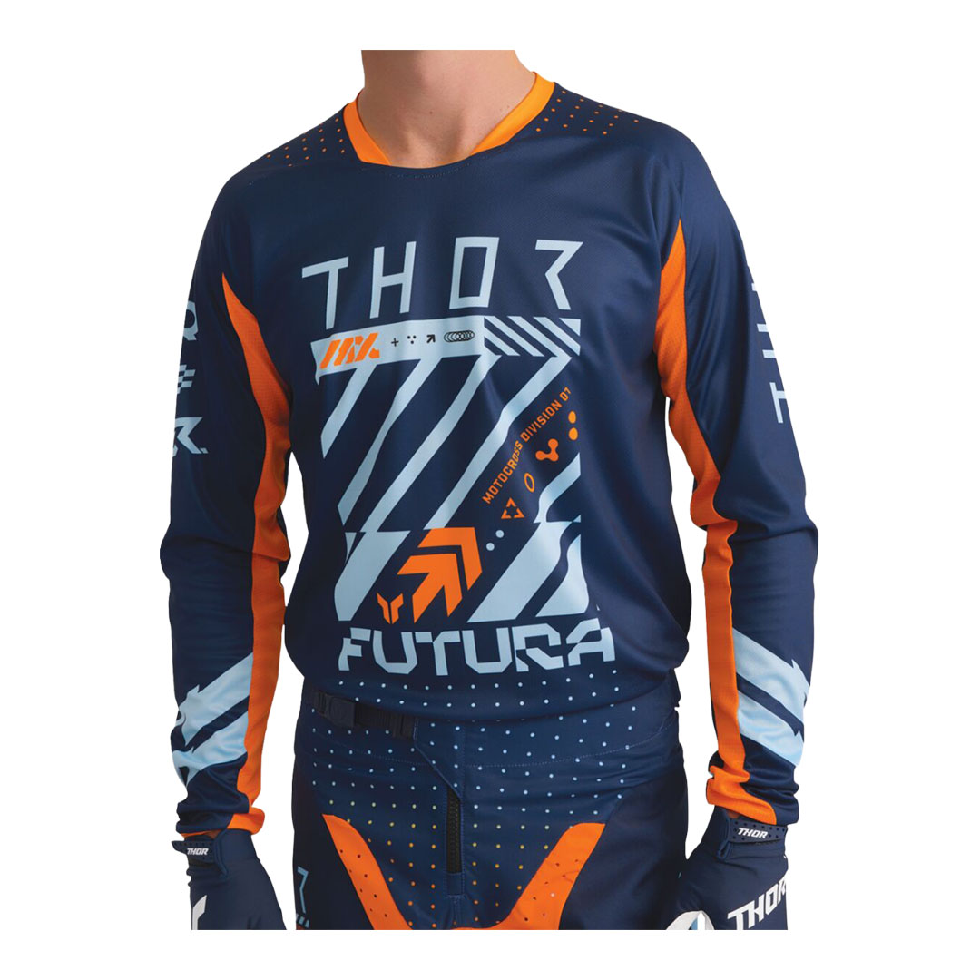 Thor Launchmode Futura motokros majica