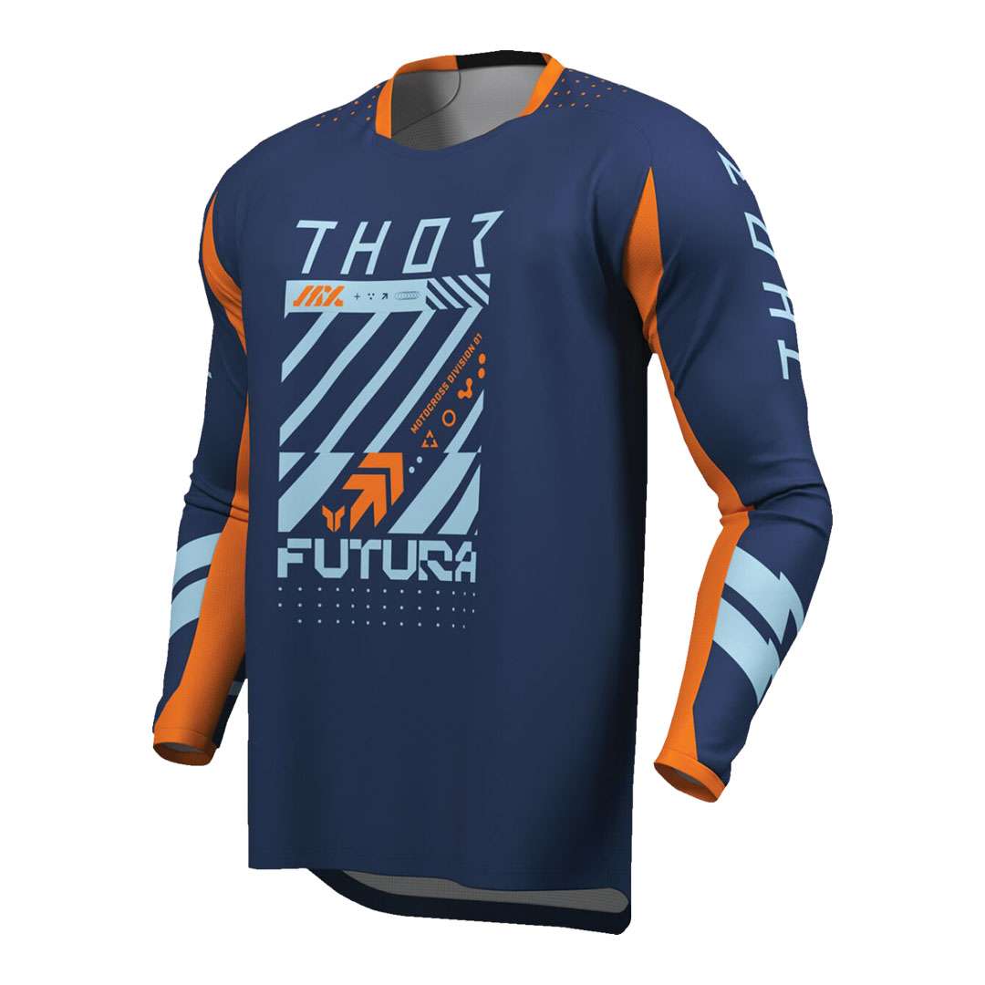 Thor Launchmode Futura otroška motokros majica