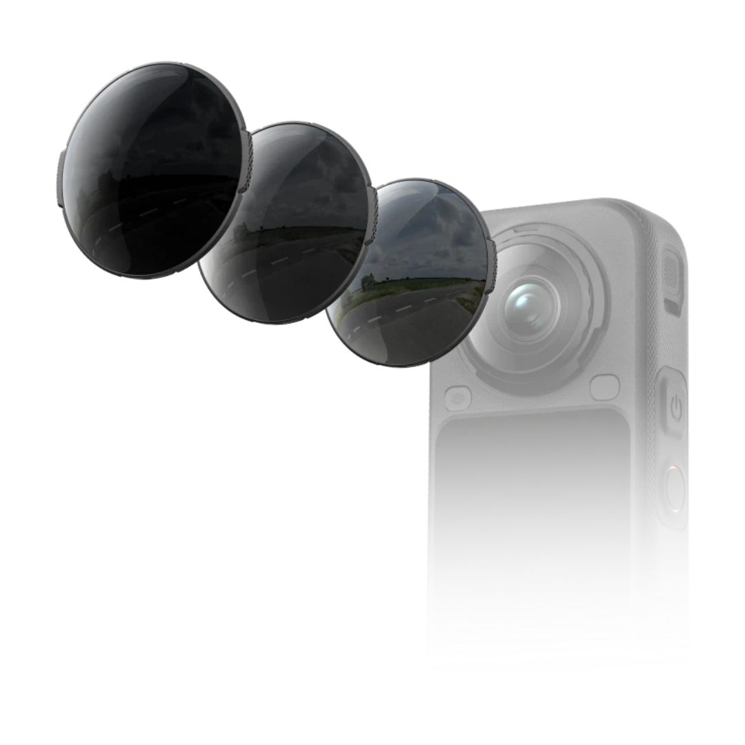 Namestitev filtra ND32 na objektiv kamere Insta360 X6