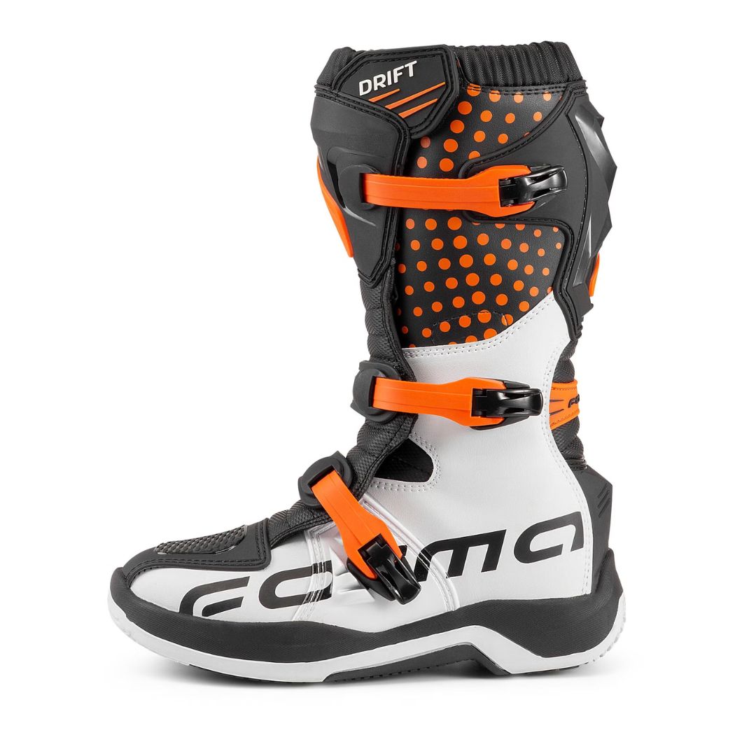 Dječje motocross čizme Forma Drift s bočne strane