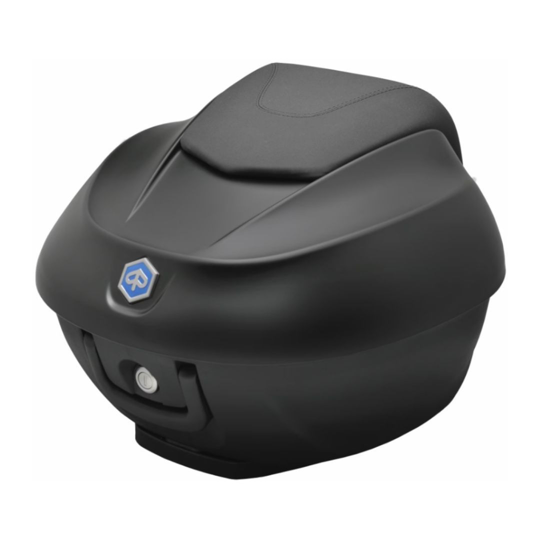 Kovček 36 L za Piaggio Beverly v črni barvi Black Cosmos