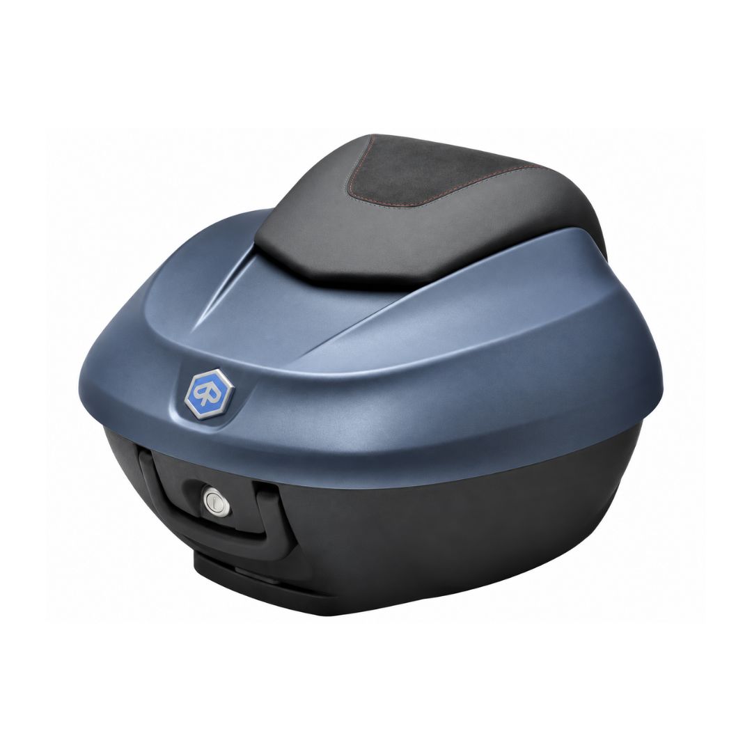 Kovček 36 L za Piaggio Beverly v modri barvi Lapis Blue