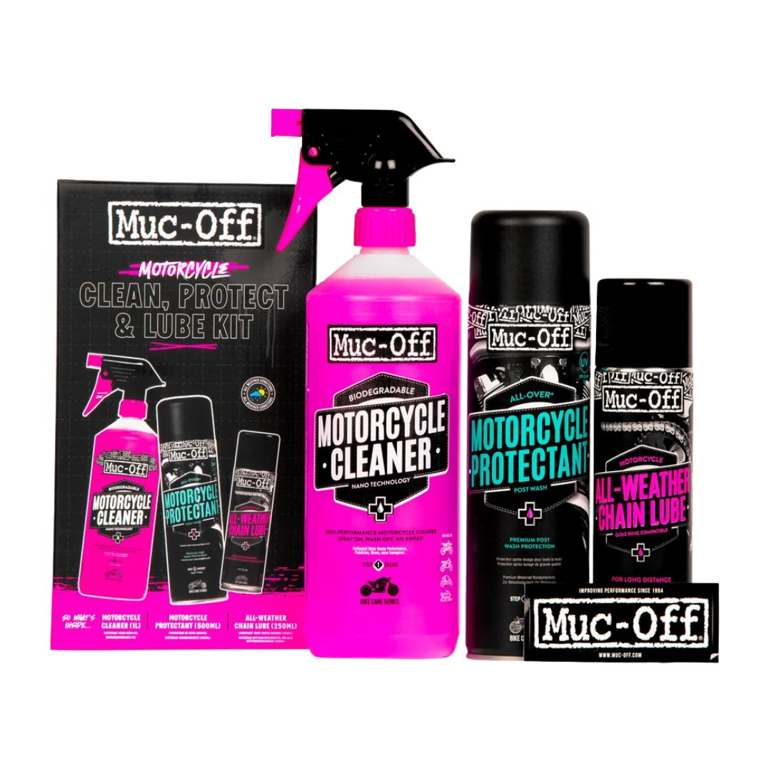 Muc-Off Motorcycle Clean Protect Lube Kit komplet za nego motocikla