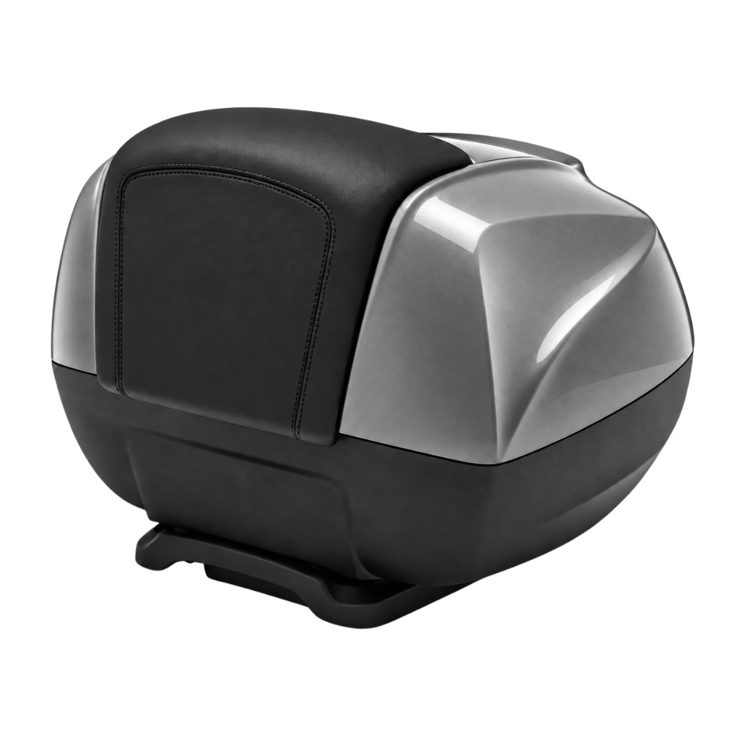 Piaggio kovček Titanium Grey z barvno oznako EZ