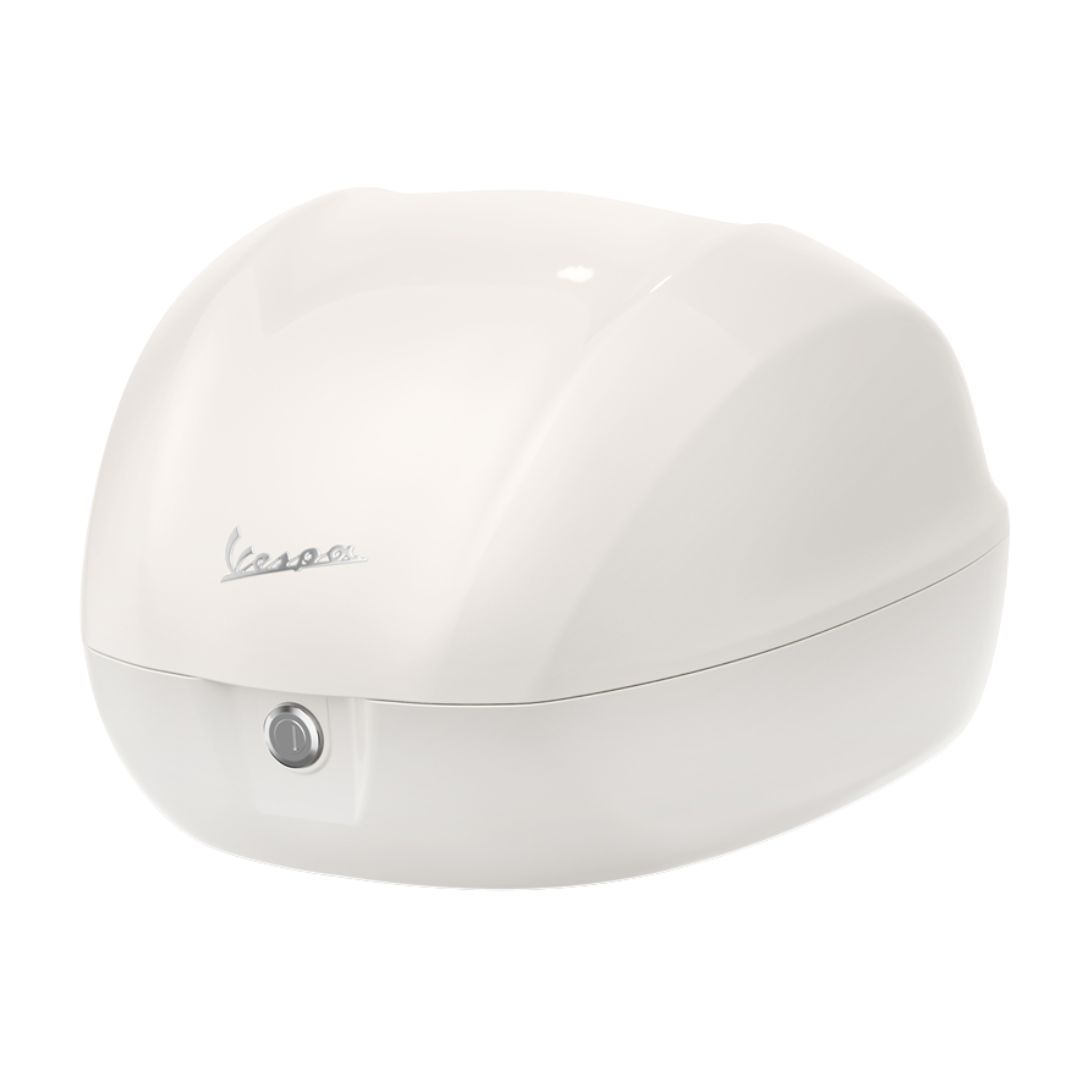 Kovček 32L za Vespa Primavera – pogled od spredaj