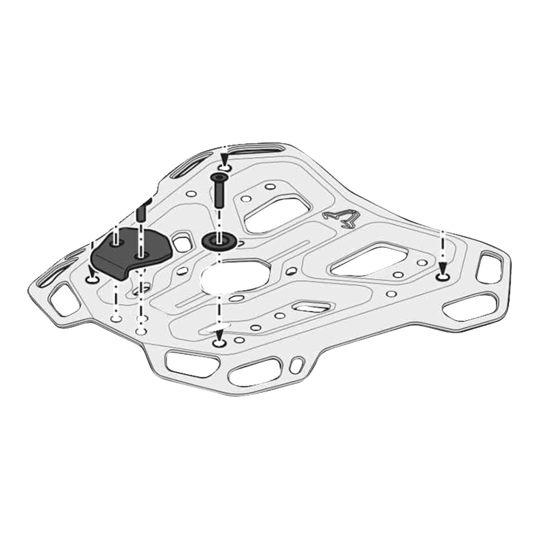 SW-Motech ADVENTURE-RACK nosilec prtljage za Yamaha XT 1200 ZE ABS