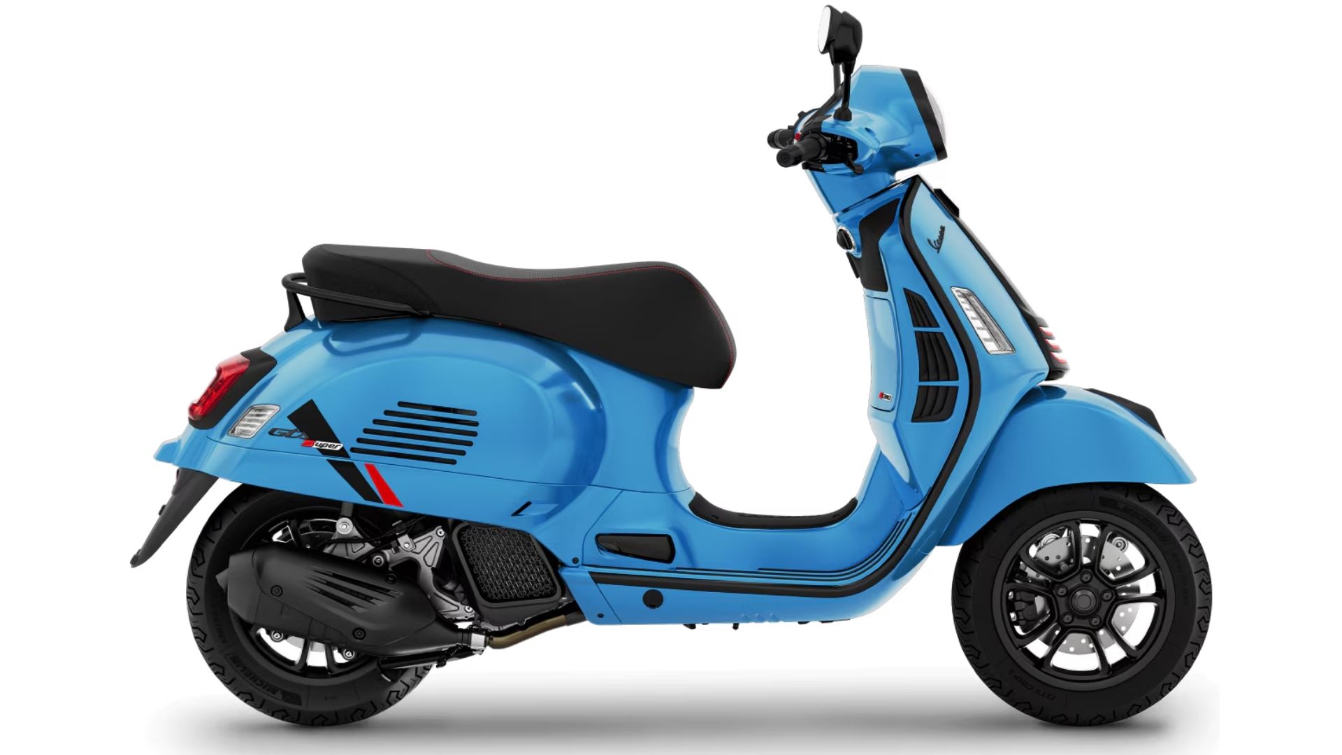 Pogled s strani: Vespa GTS SuperSport 125 FL – pogled s strani