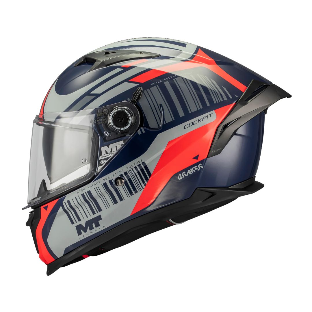 MT Braker SV Cockpit integralna motoristična čelada