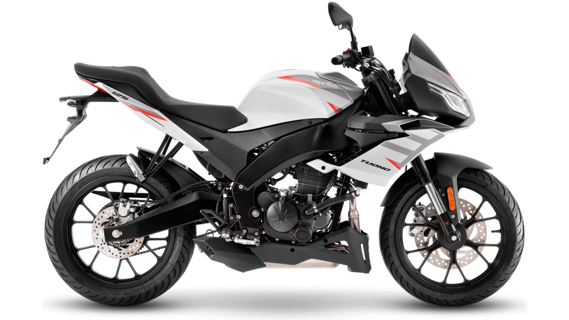 Pogled s strani: Aprilia Tuono 125 Euro 5 – pogled s strani