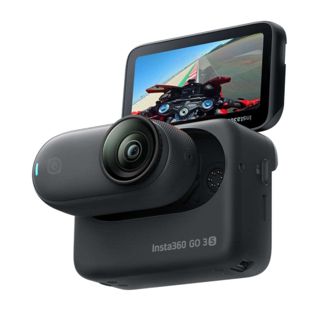 Insta360 GO 3S Motorcycle In-Helmet POV Bundle 128 GB