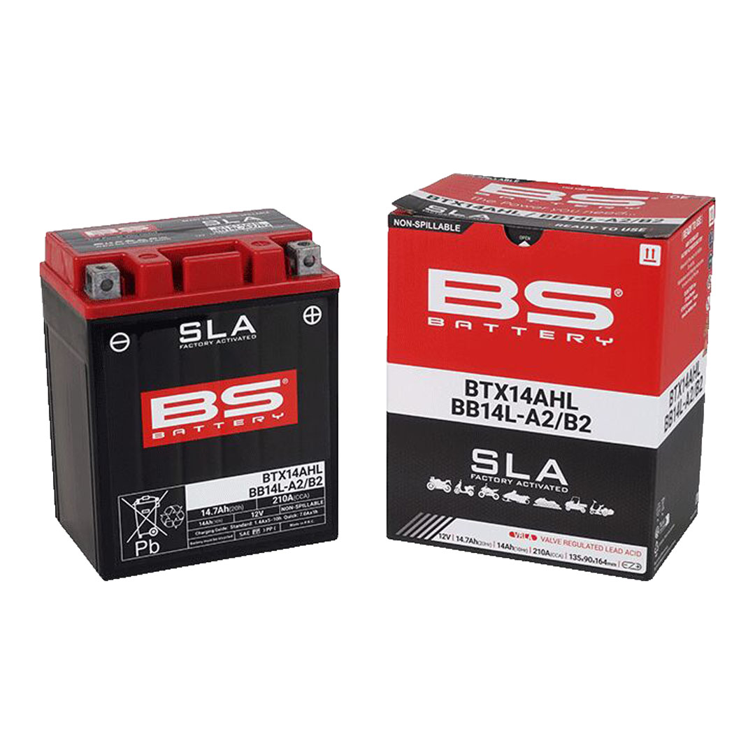BS Battery BTX14AHL / BB14L-A2/B2 SLA AGM akumulator 12 V 14,7 Ah
