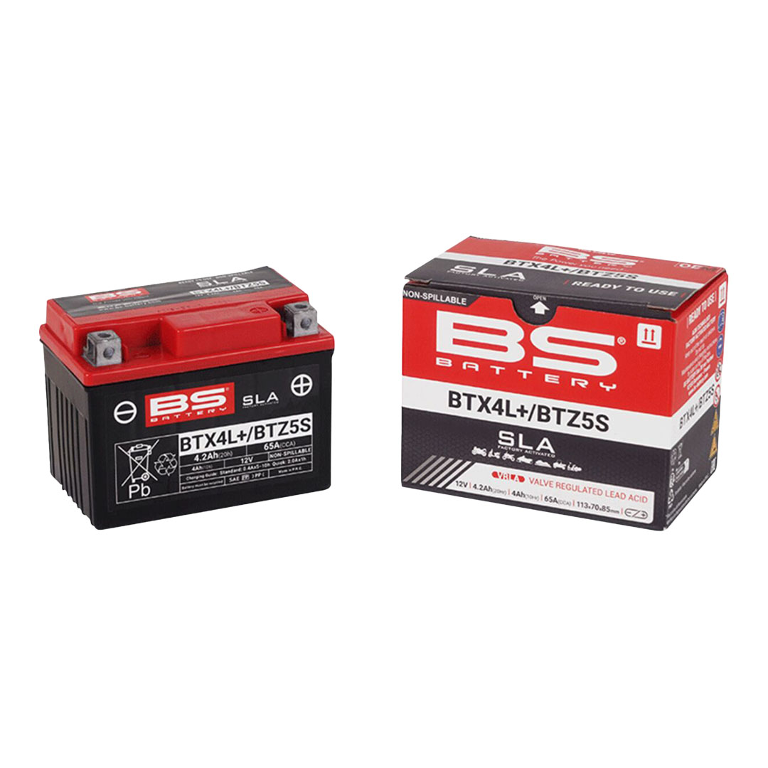 BS Battery BTX4L+ / BTZ5S SLA AGM akumulator 12 V 4,2 Ah