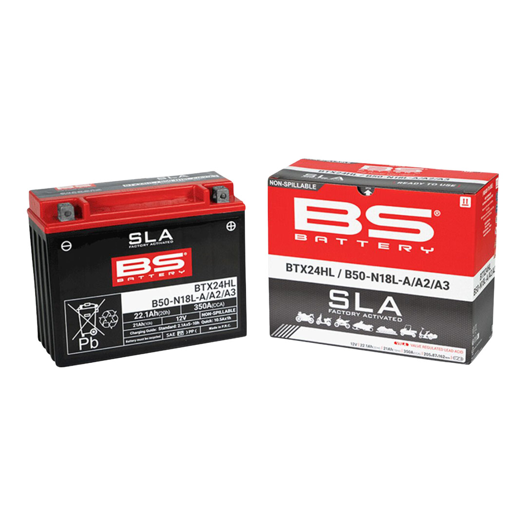 BS Battery BTX24HL / B50N18L-A/A2/A3 SLA AGM akumulator 12 V 22,1 Ah