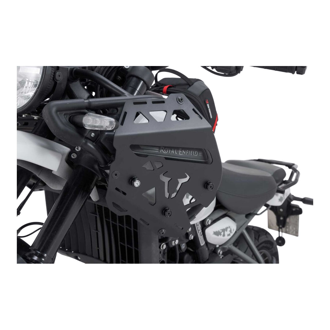 SW-MOTECH SLC levi stranski nosilec za Royal Enfield Himalayan 450 z originalnim zaščitnim okvirjem