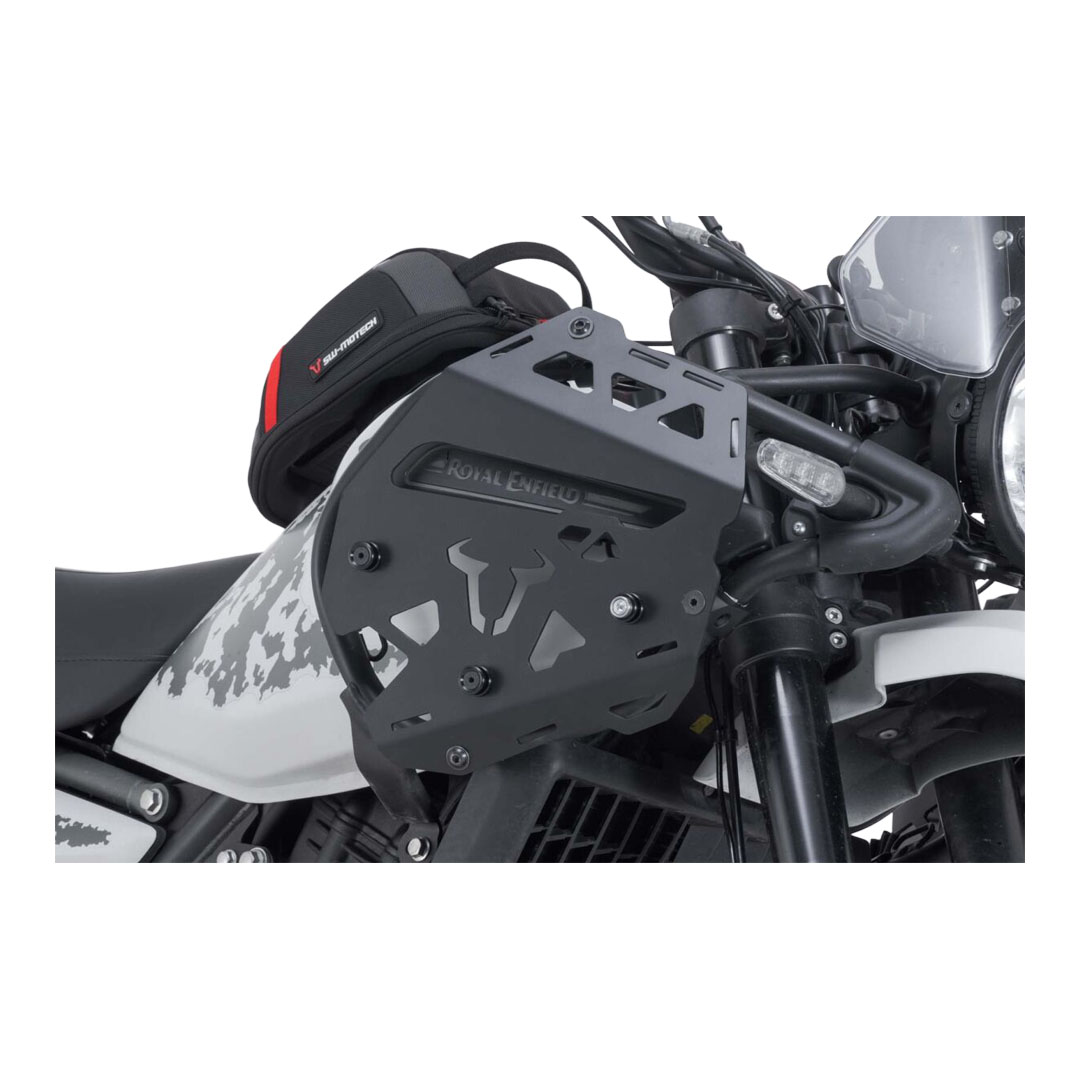SW-MOTECH SLC desni stranski nosilec za Royal Enfield Himalayan 450 z originalnim zaščitnim okvirjem