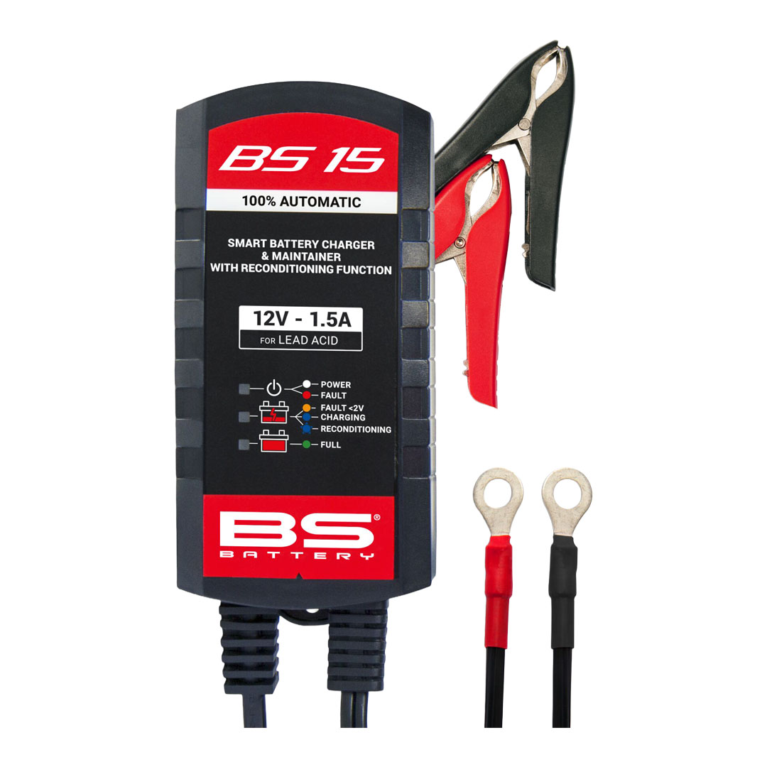 BS Battery BS15 12 V 1,5 A pametni punjač i održivač akumulatora