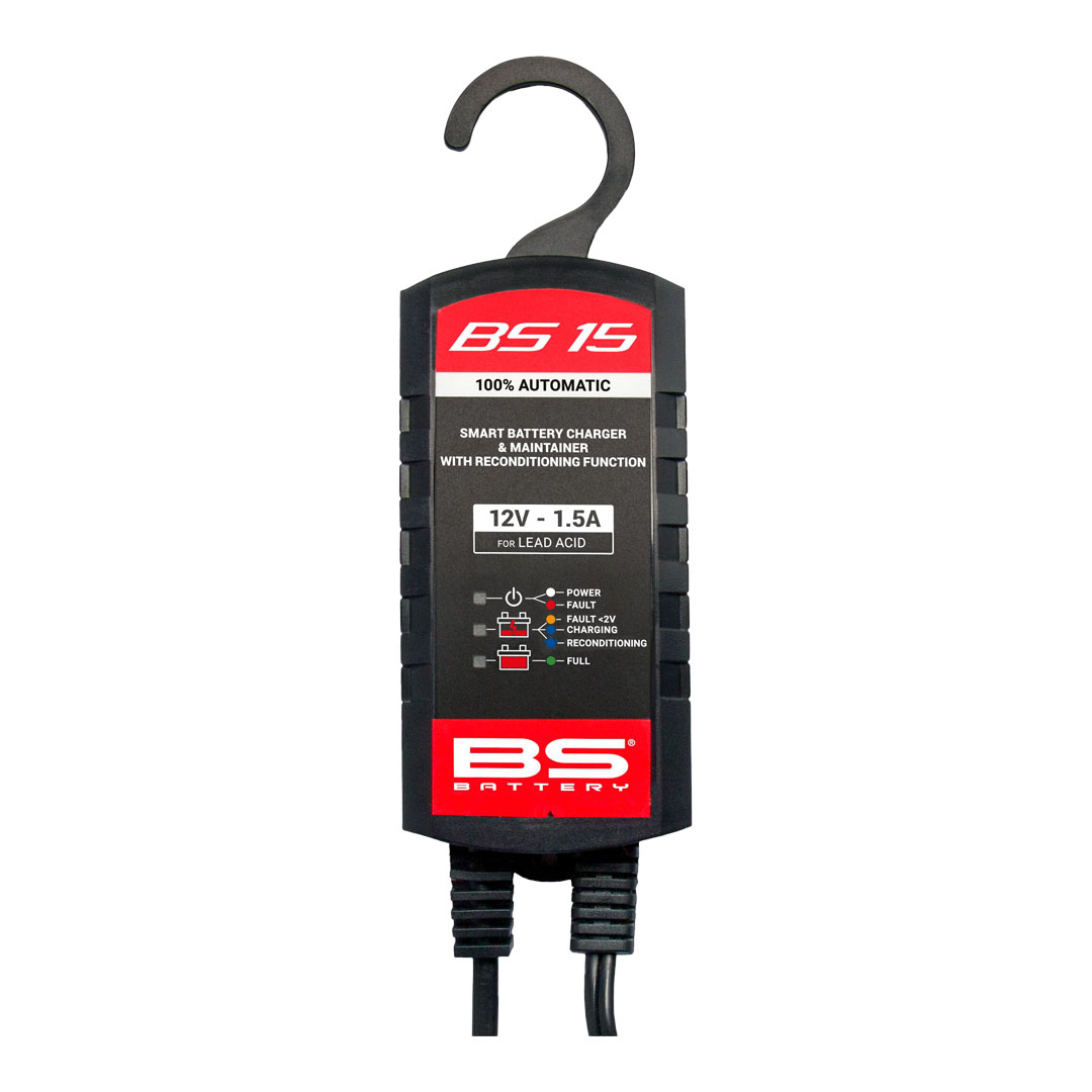 BS Battery BS15 12 V 1,5 A pametni punjač i održivač akumulatora