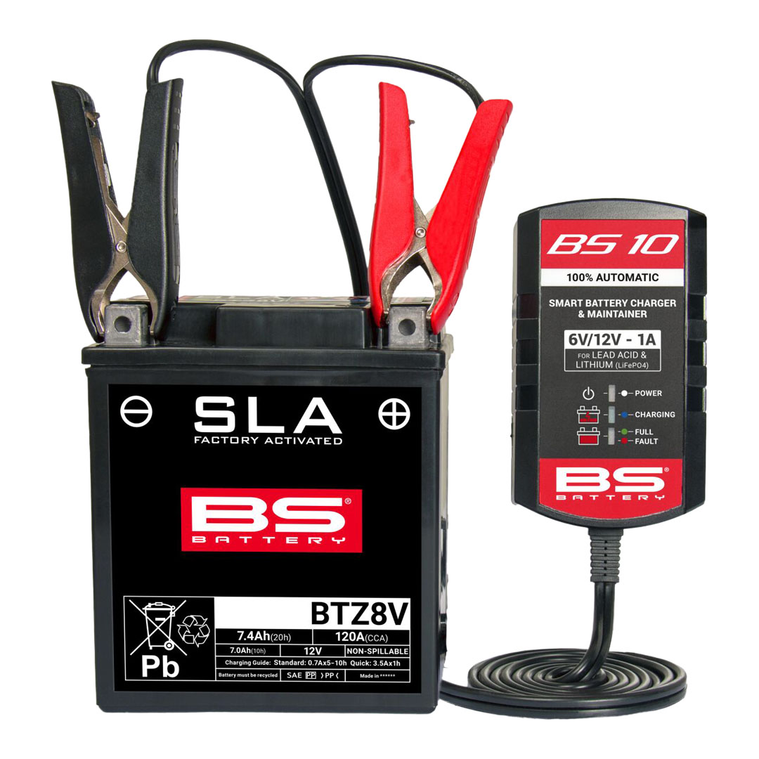 BS Battery BS10 6 V/12 V 1 A pametni punjač i održivač akumulatora