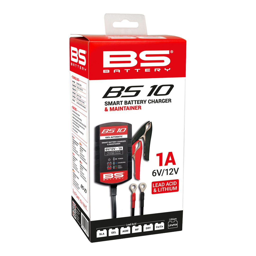 BS Battery BS10 6 V/12 V 1 A pametni punjač i održivač akumulatora