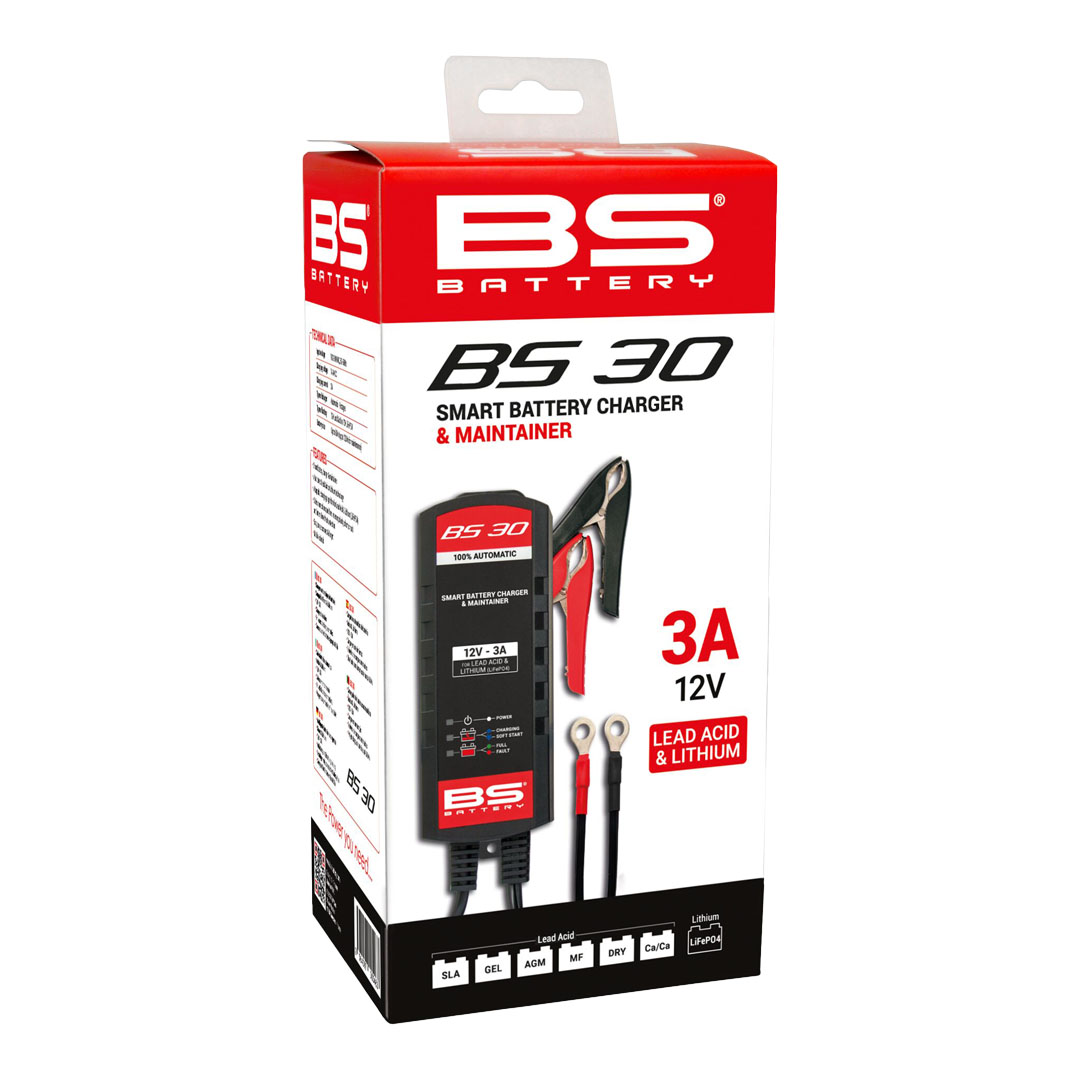 BS Battery BS30 12 V 3 A pametni punjač i održivač akumulatora