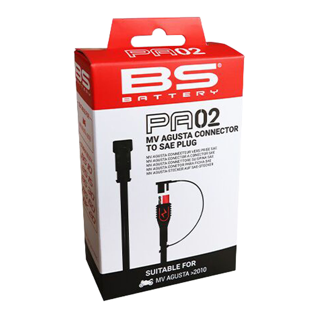 BS Battery PA-02 MV Agusta SAE adapter