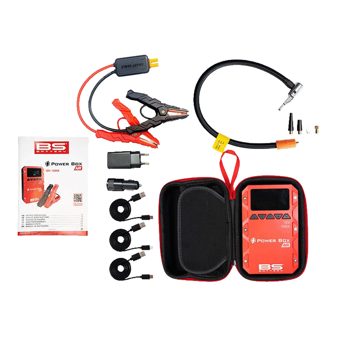 BS Battery PB-02 Air litijski starter s kompresorom