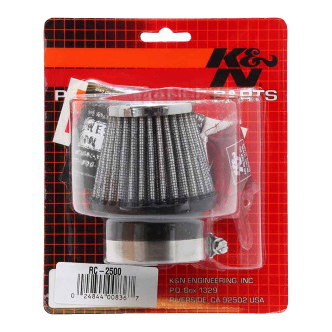 K&N RC-2500 univerzalni zračni filter z objemko 49,00 mm (1,93")