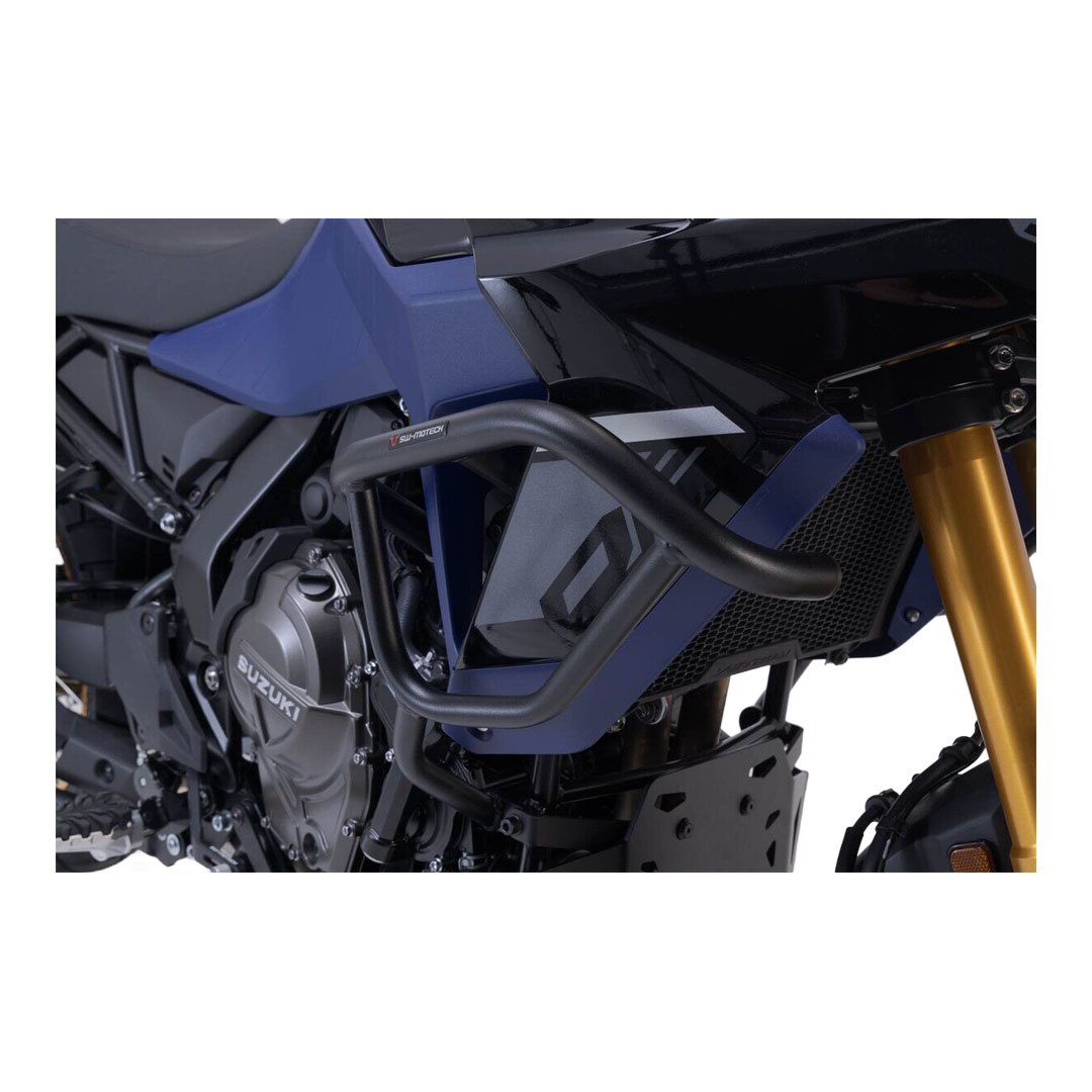 SW-Motech cevna zaščita motorja črna