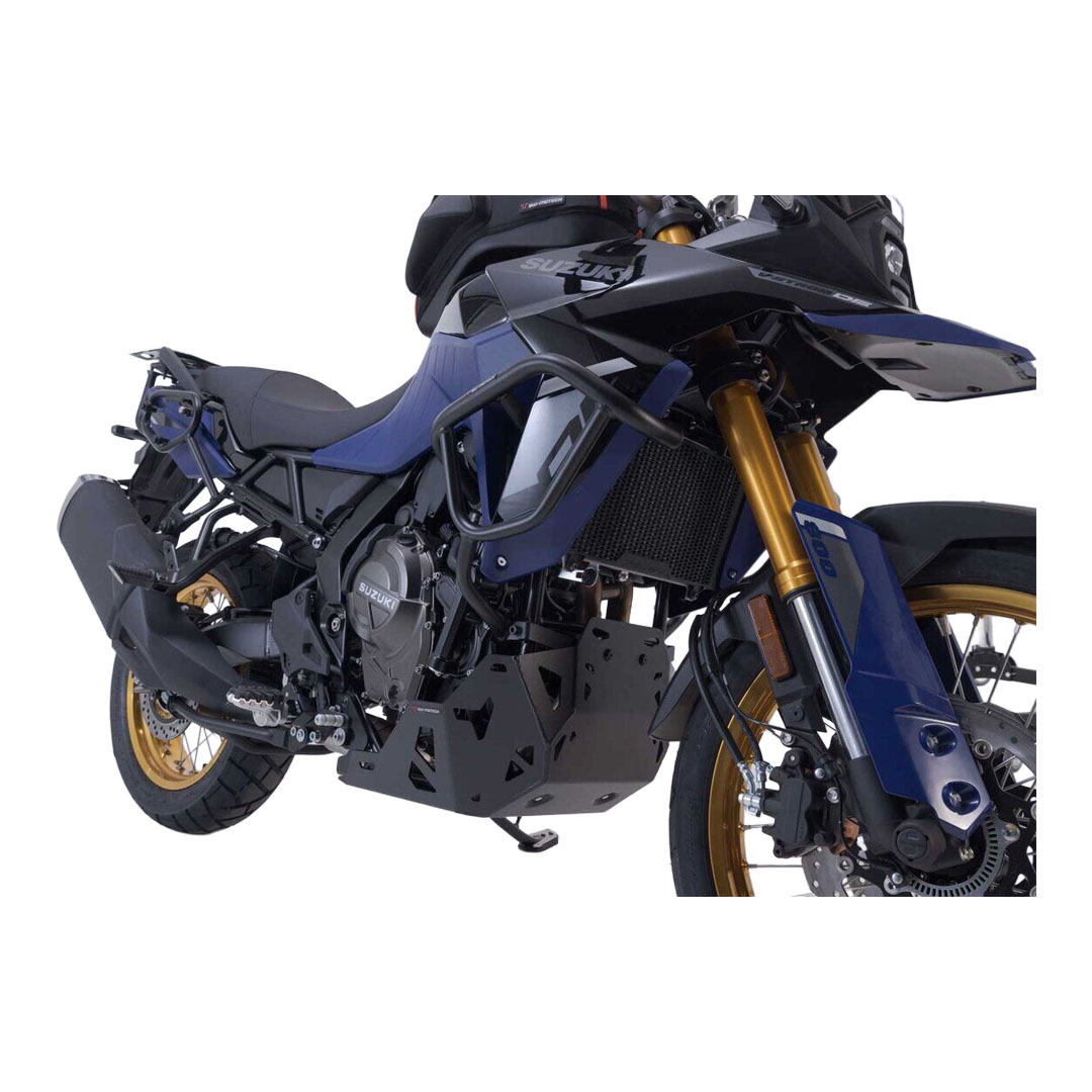 SW-Motech cevna zaščita motorja črna
