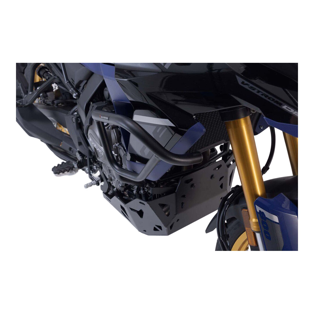 SW-Motech cevna zaščita motorja črna