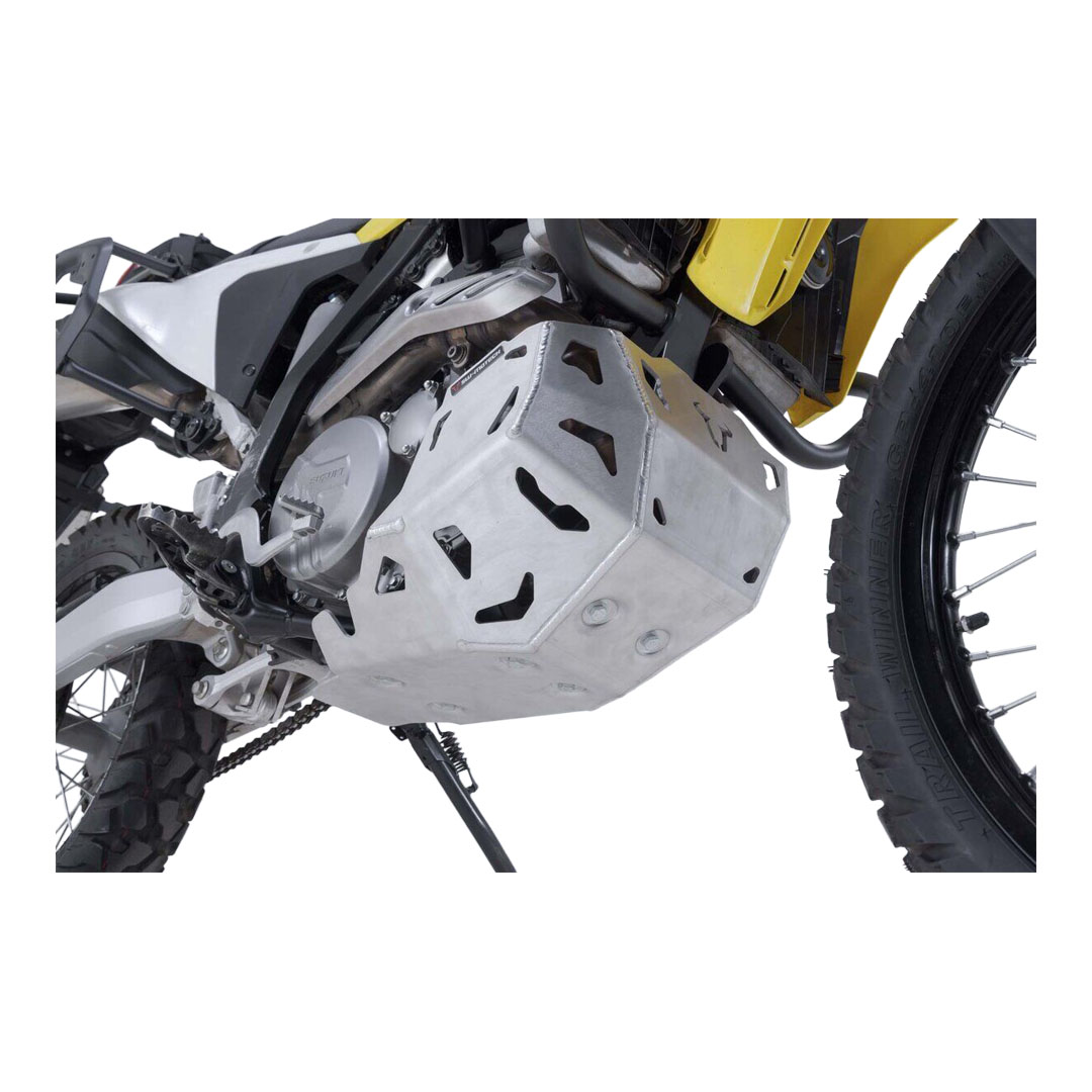 SW-Motech zaščita motorja srebrna
