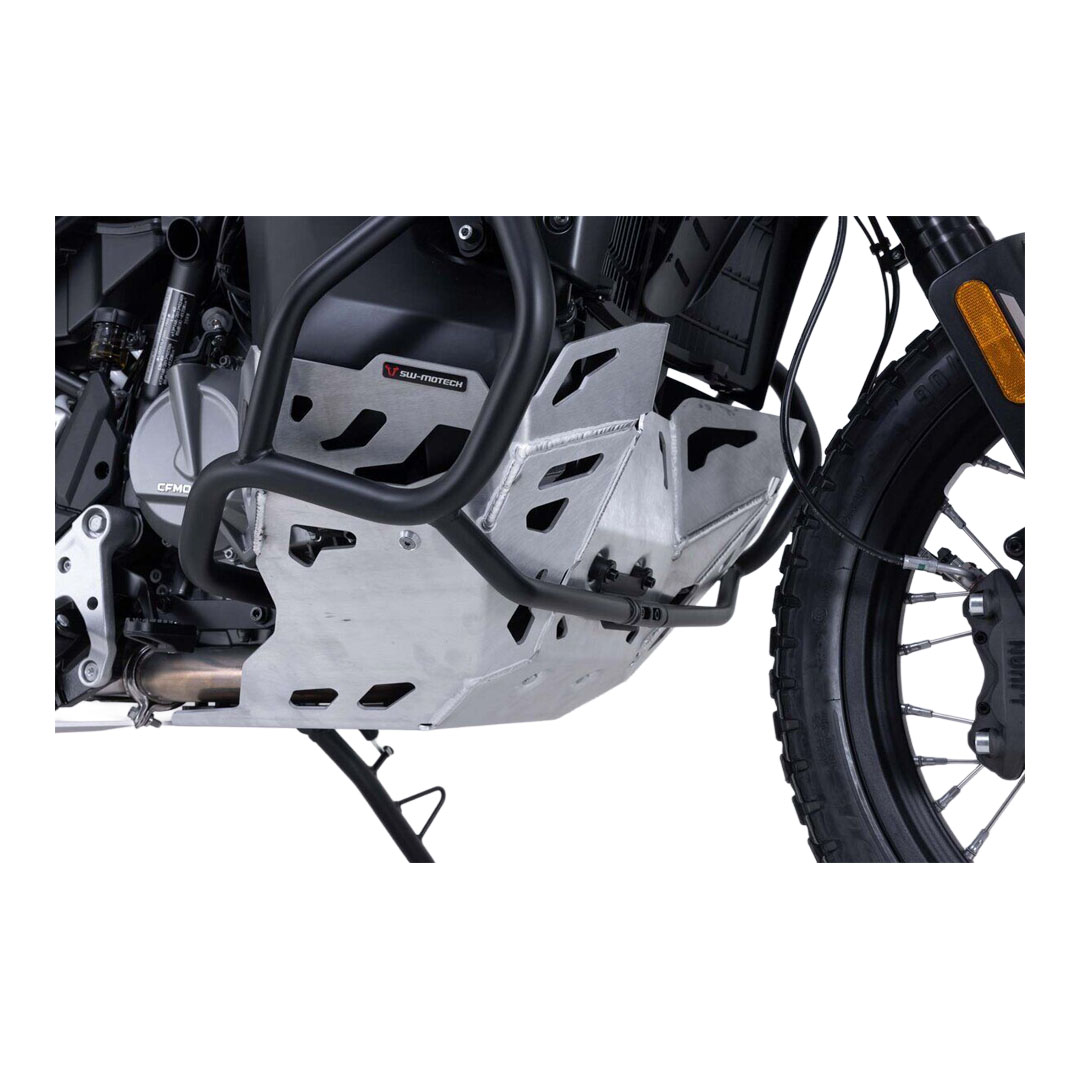 SW-Motech zaščita motorja srebrna
