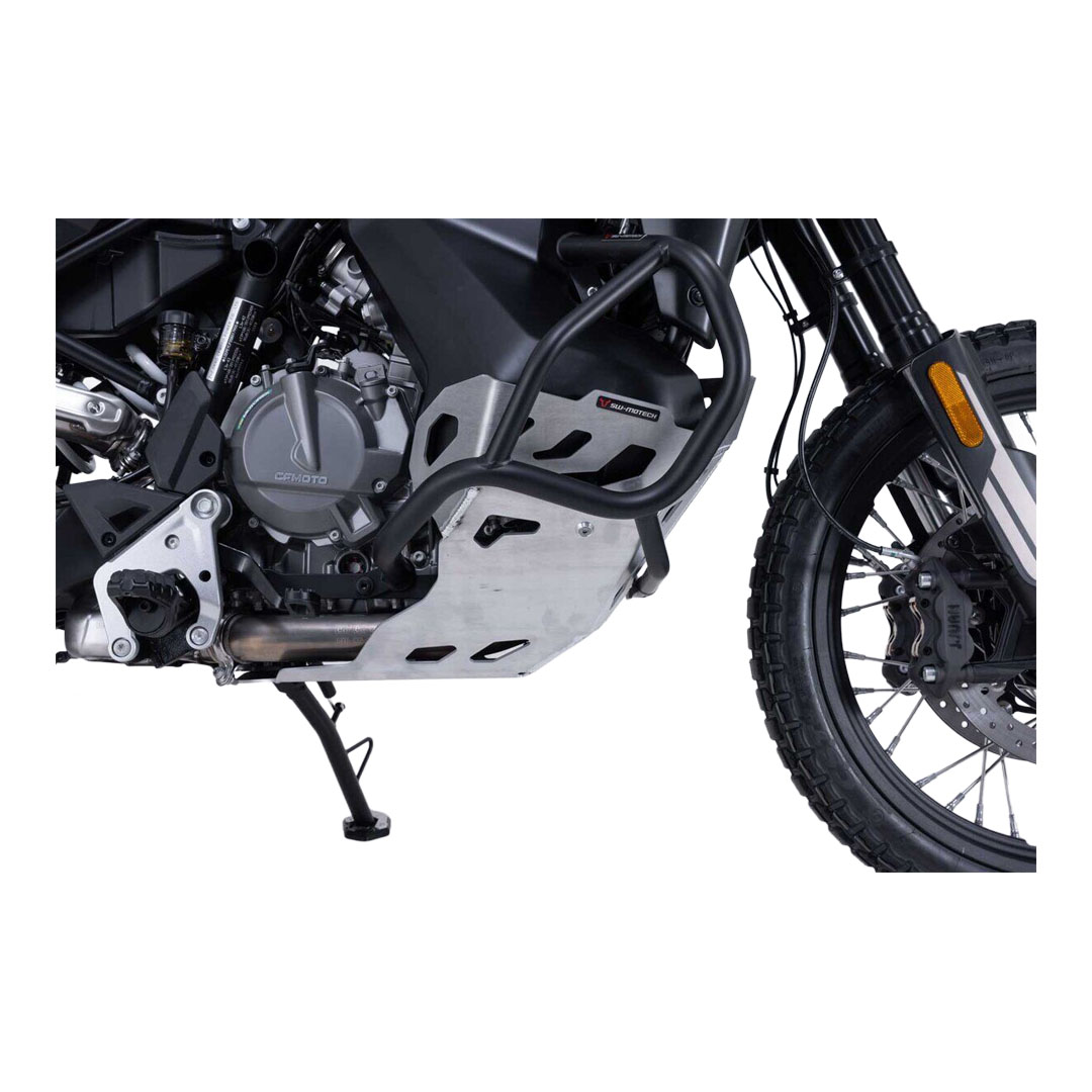SW-Motech zaščita motorja srebrna