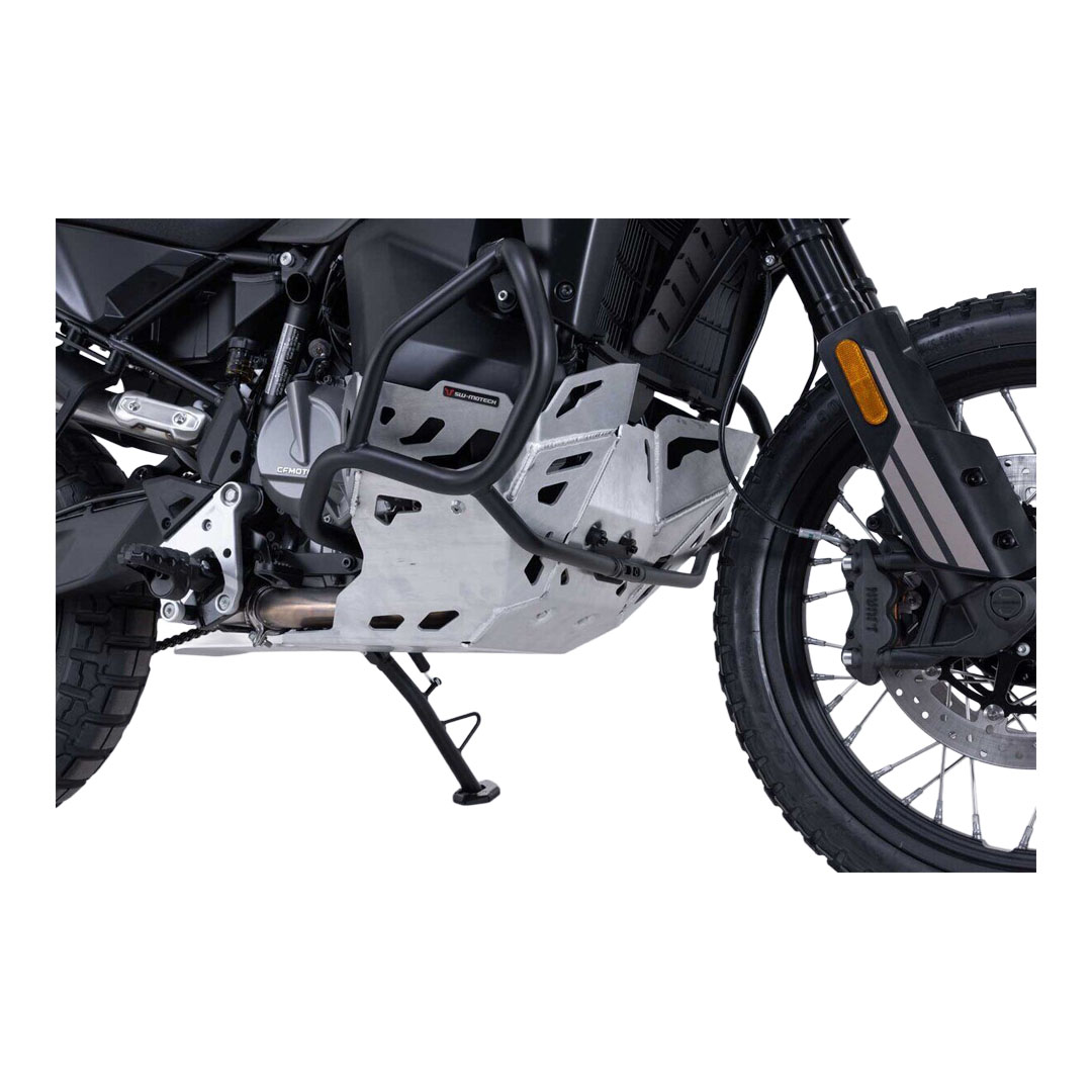 SW-Motech zaščita motorja srebrna