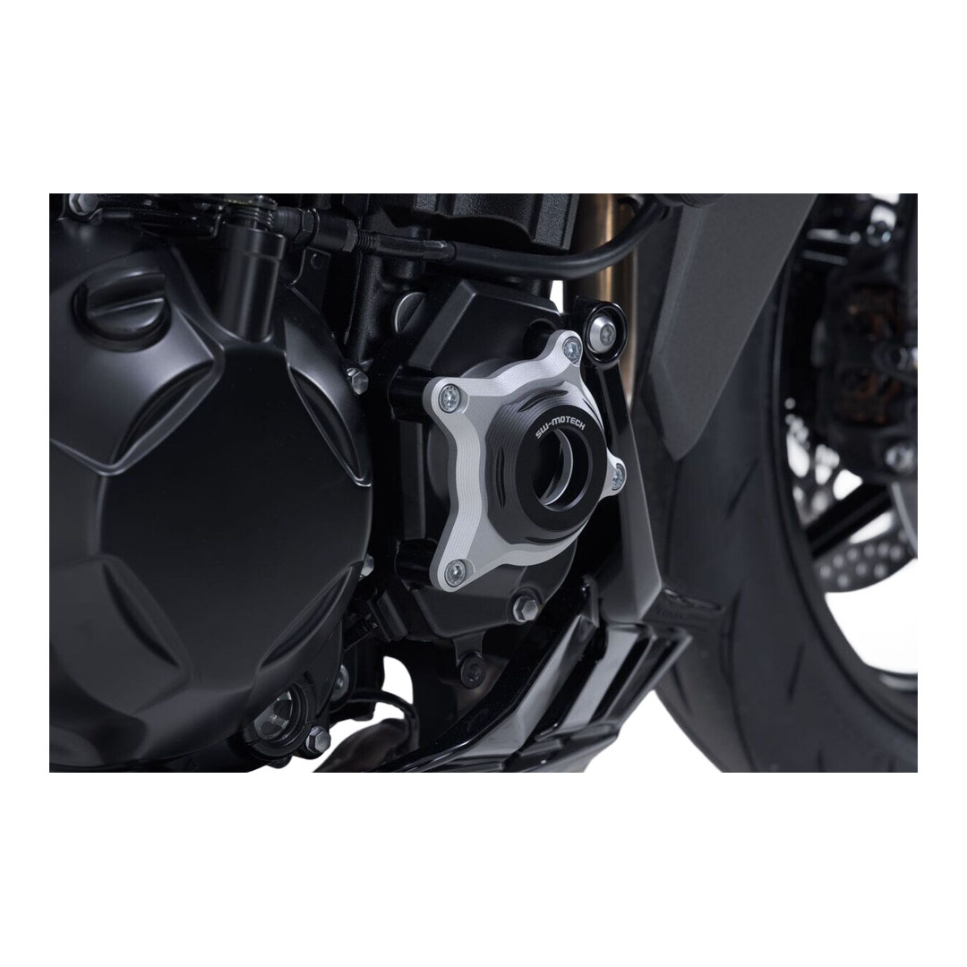 SW-Motech zaščita ohišja motorja črna / srebrna