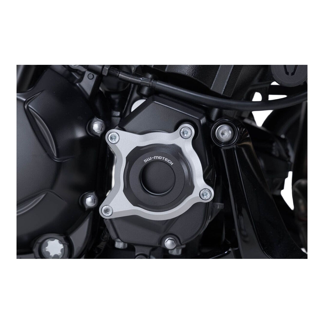 SW-Motech zaščita ohišja motorja črna / srebrna
