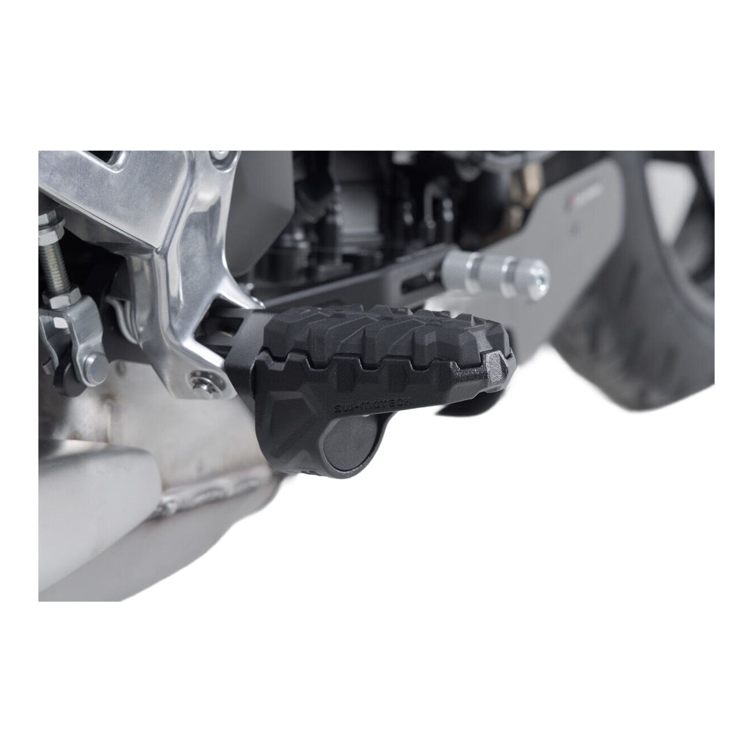 SW-Motech EVO stopalke srebrne