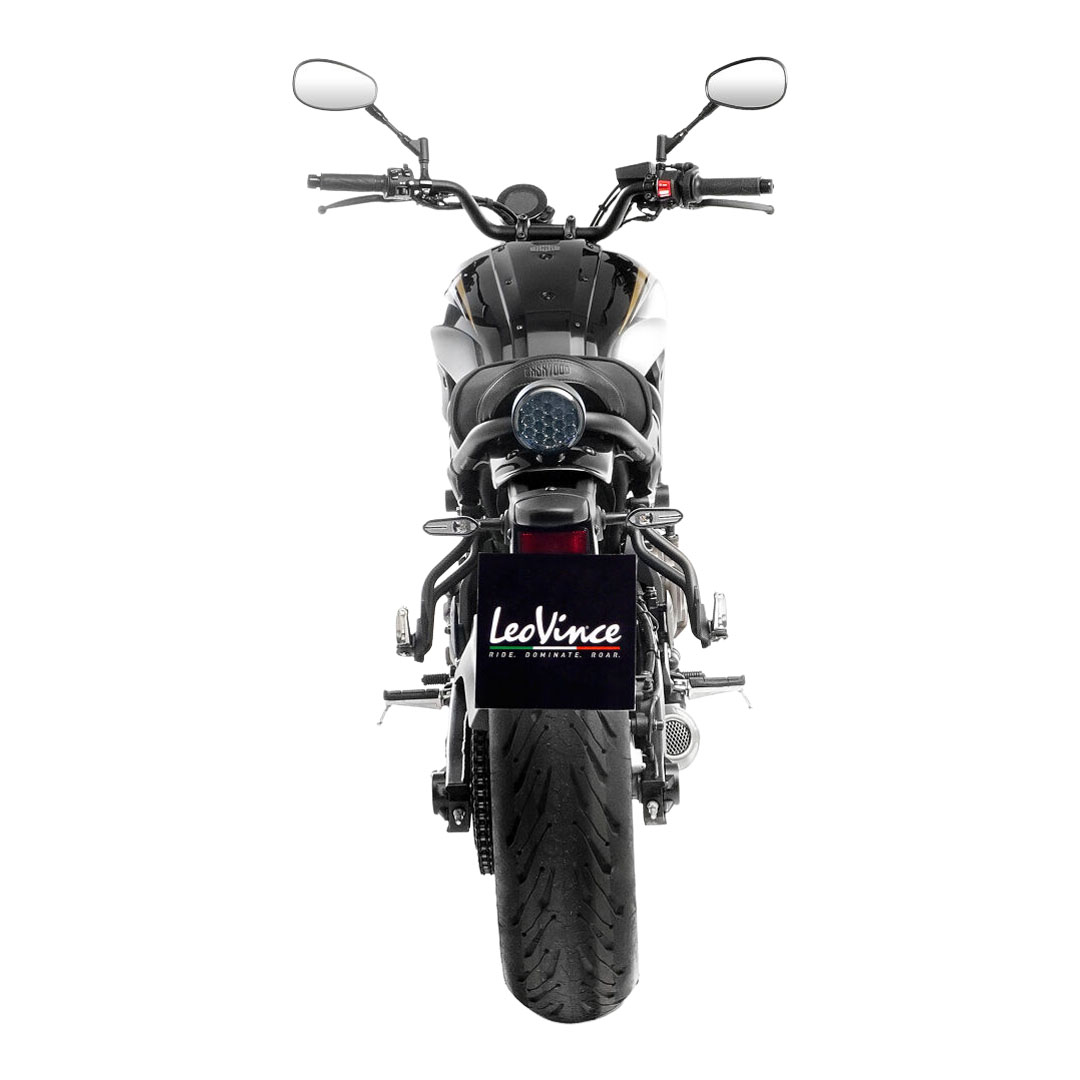 LeoVince LV-10 Black celoten izpušni sistem 15272BU