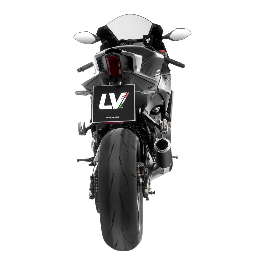 LeoVince LV Corsa Black celoten izpušni sistem 15415BU