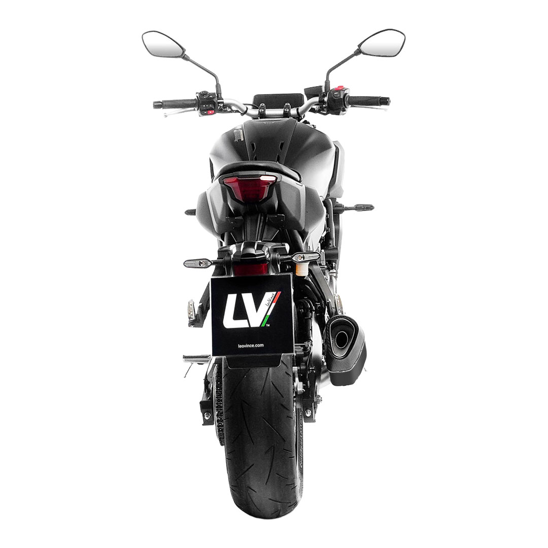 LeoVince LV-14 R Black Slip-On izpušni sistem 15631BK