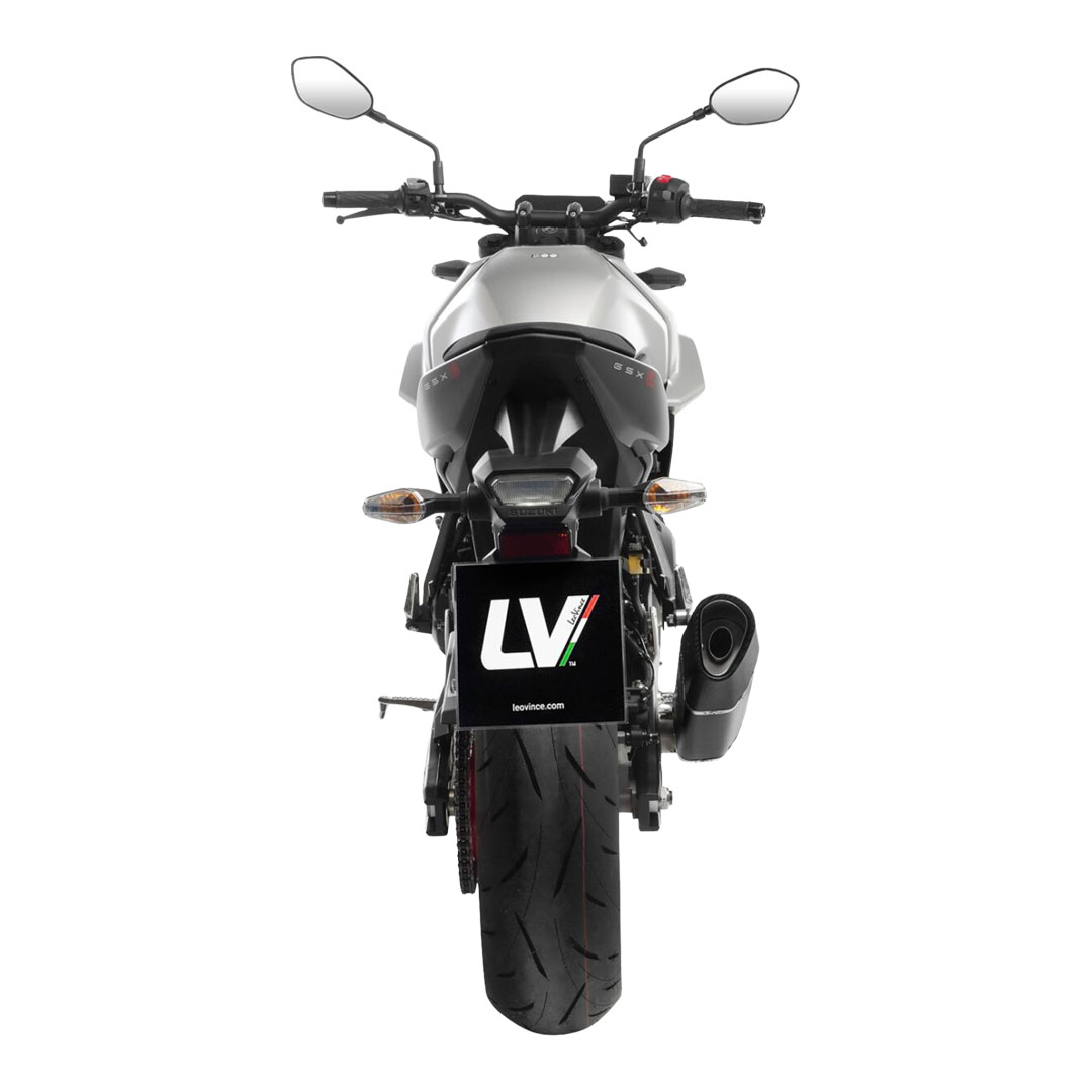 LeoVince LV-14 R Black celoten izpušni sistem 15640BU