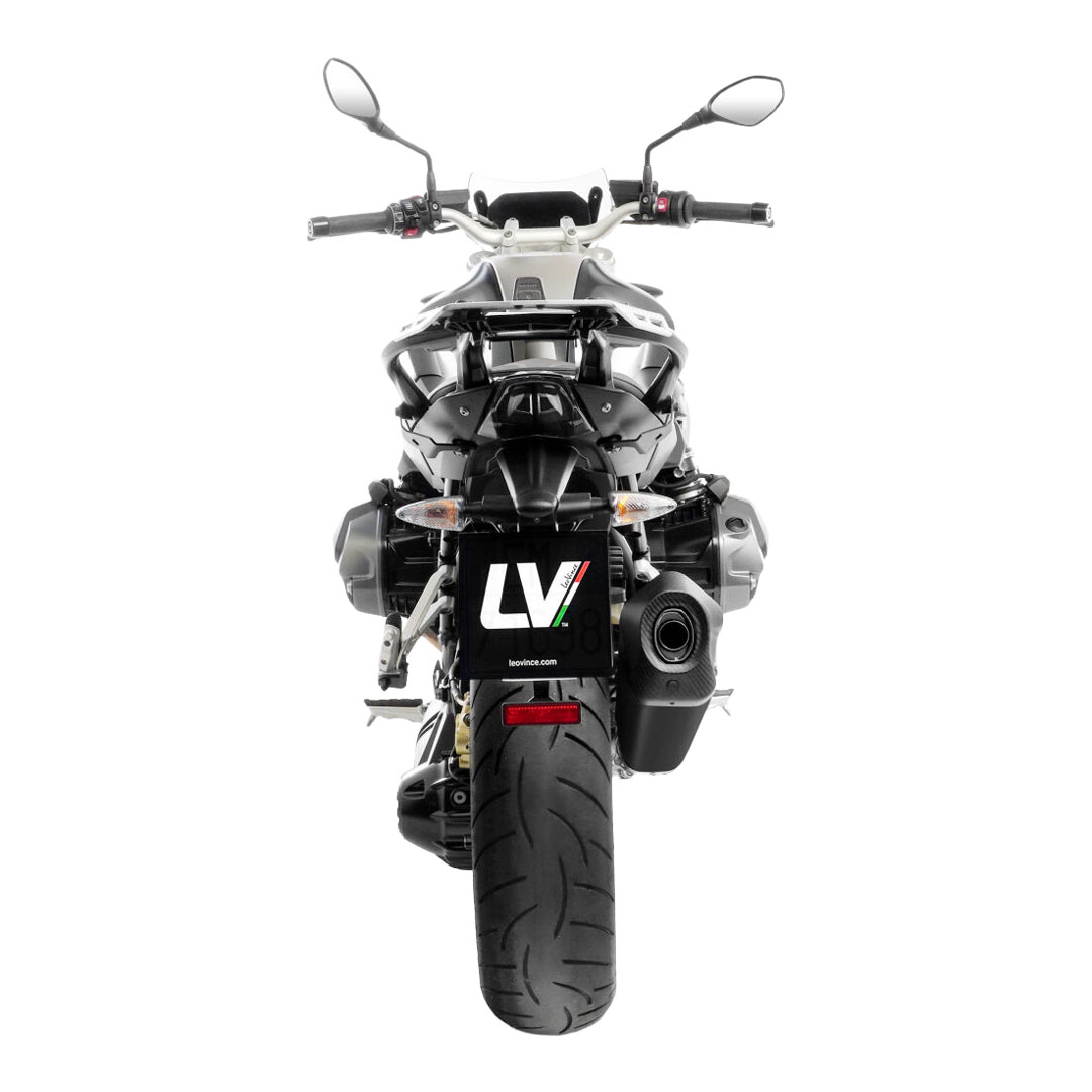 LeoVince LV-12 R Black Slip-On izpušni sistem 15313B