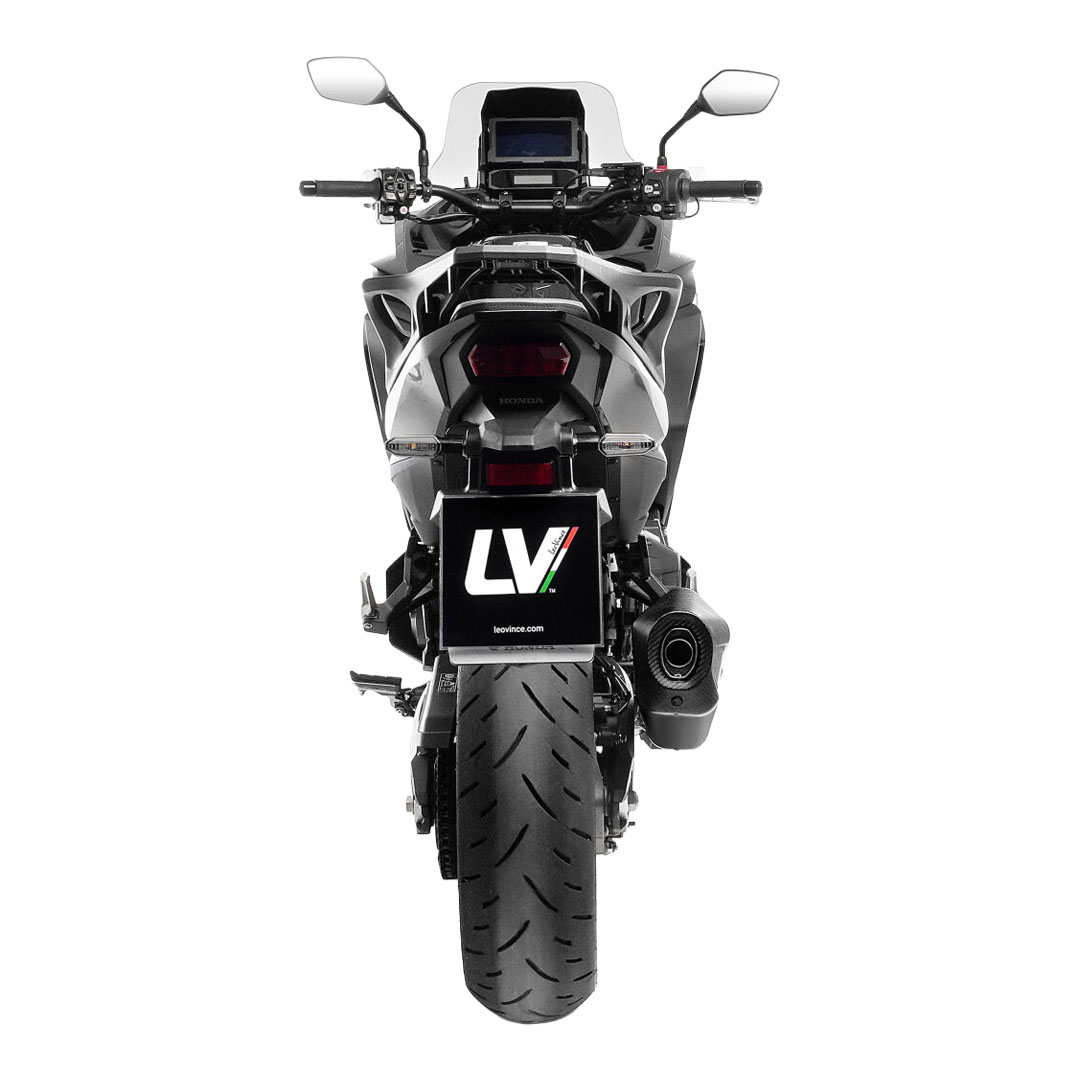LeoVince LV-12 R Black Slip-On izpušni sistem 15314B