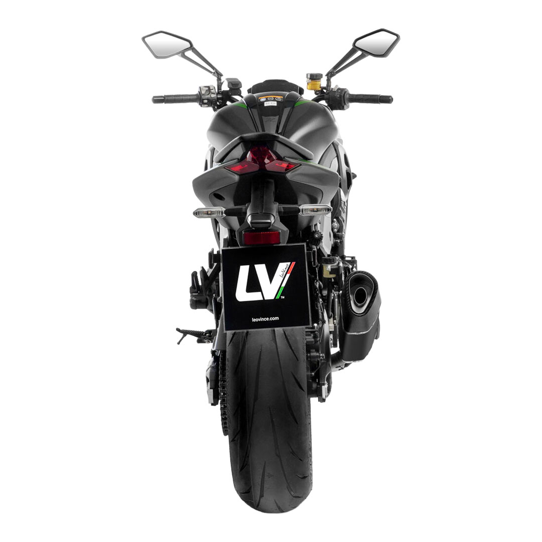 LeoVince LV-14 R Black Slip-On izpušni sistem 15639B