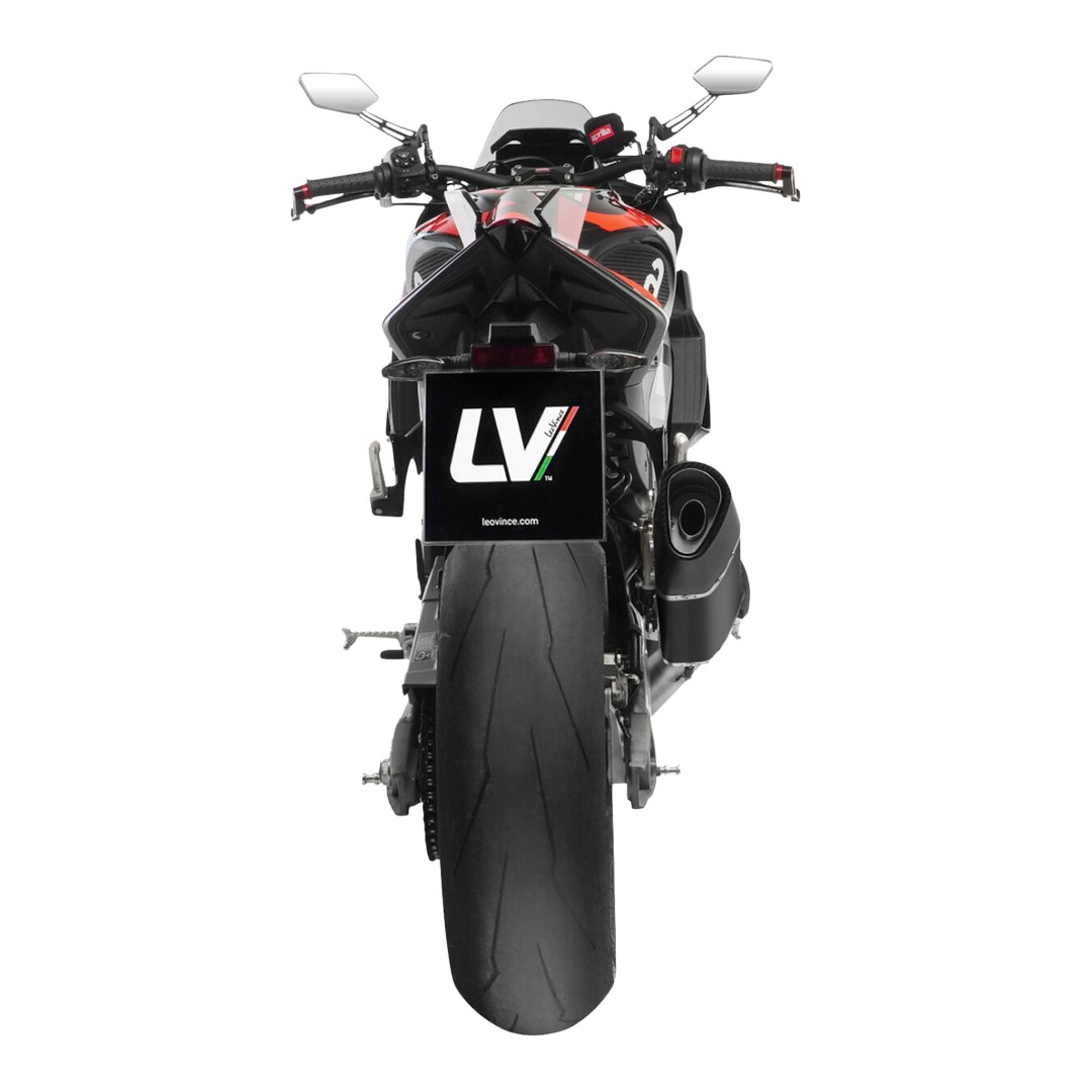 LeoVince LV-14 R Black Slip-On izpušni sistem 15642BU