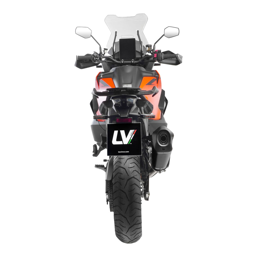 LeoVince LV-12 R Black Slip-On izpušni sistem 15316B