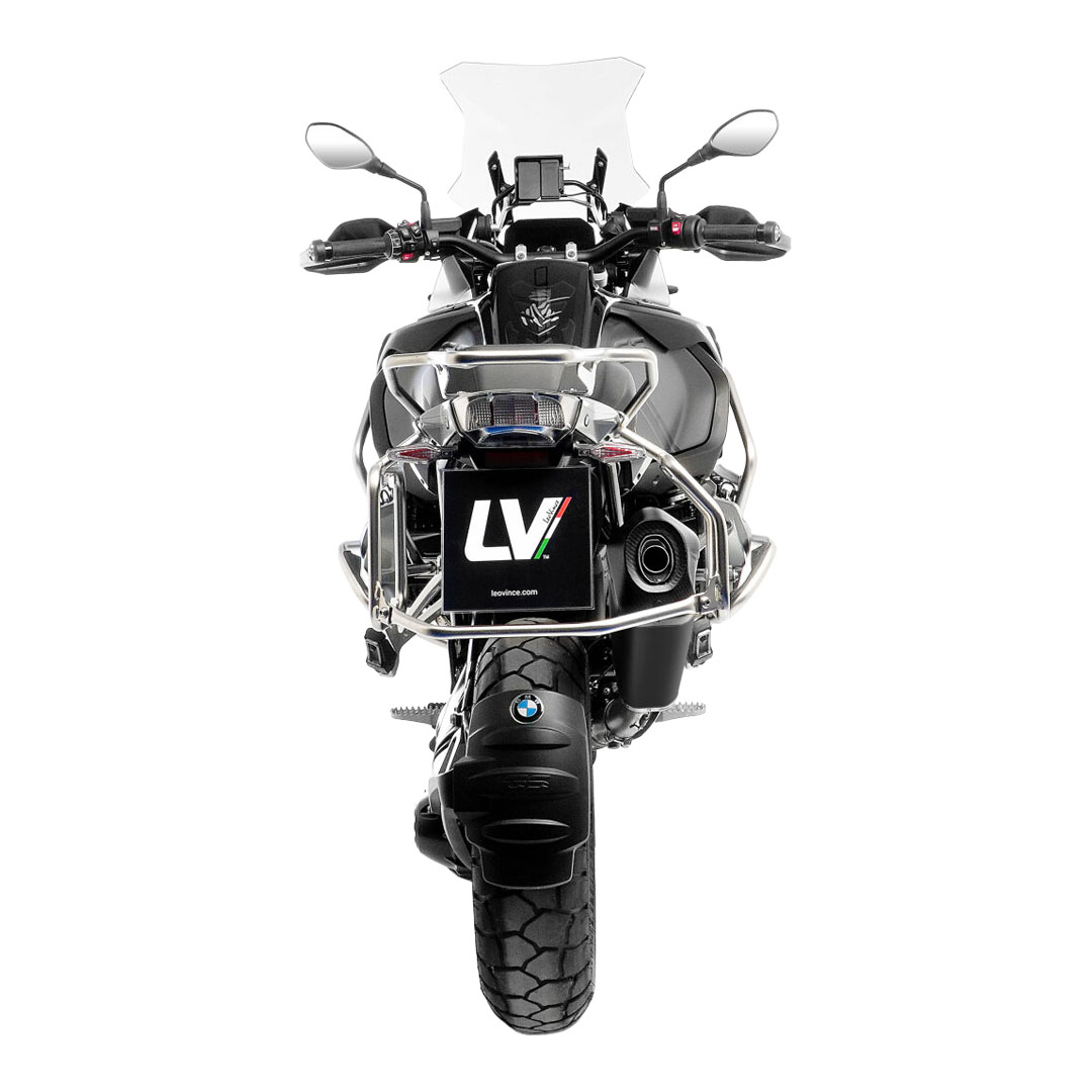 LeoVince LV-12 R Black Slip-On izpušni sistem 15310B