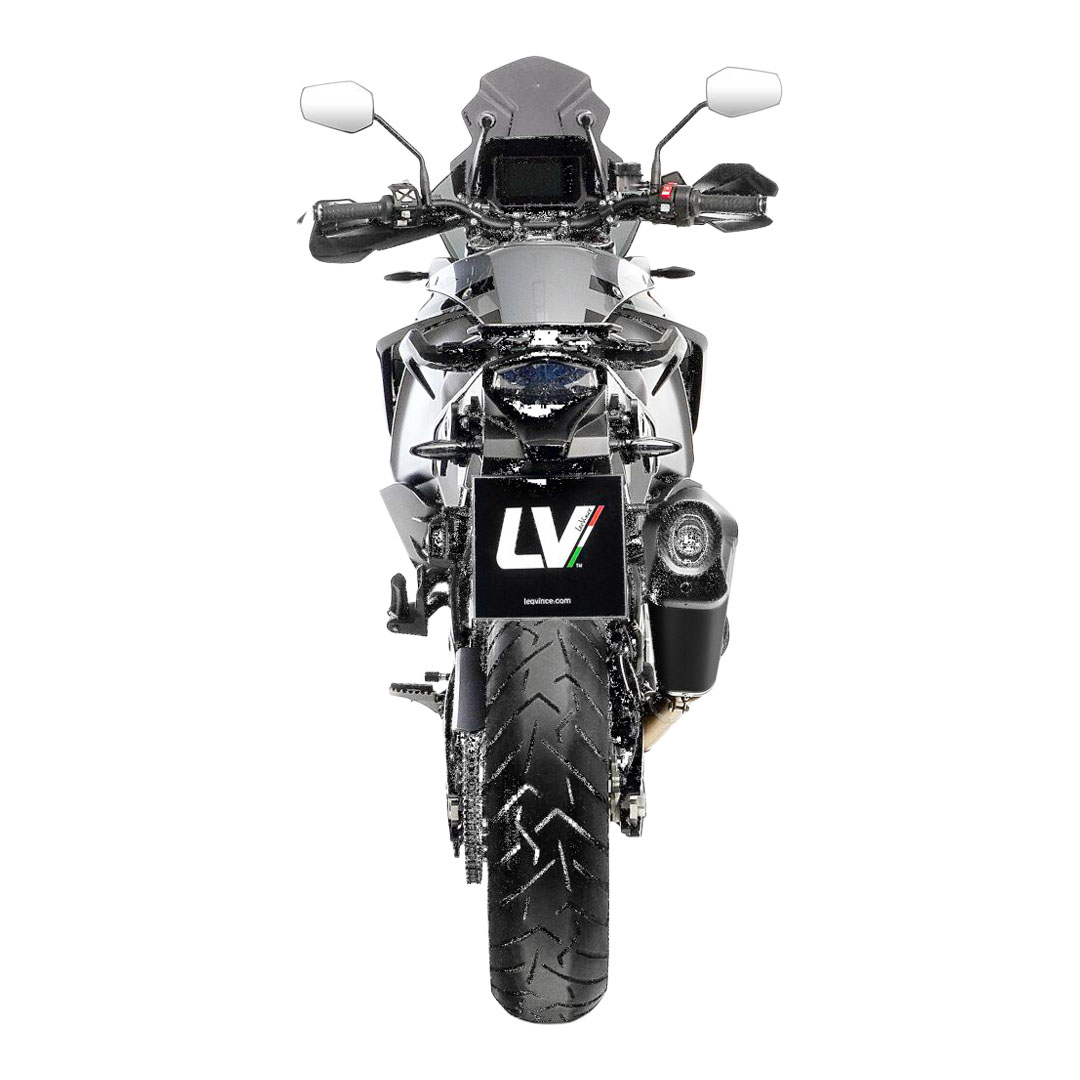 LeoVince LV-12 R Black Slip-On izpušni sistem 15309B