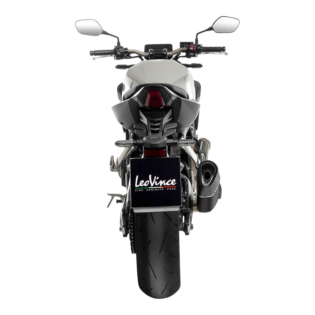 LeoVince LV-14 R Black celoten izpušni sistem 15611BU